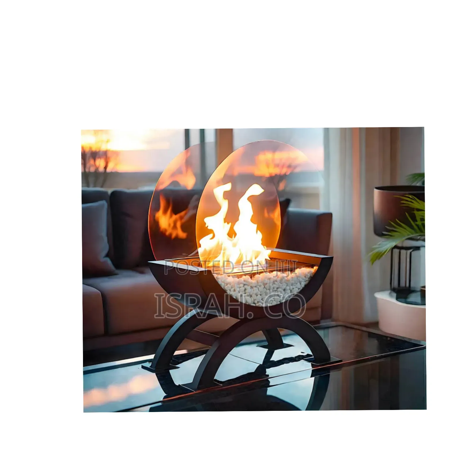 Portable Table Top Mini Ethanol Fire Place.