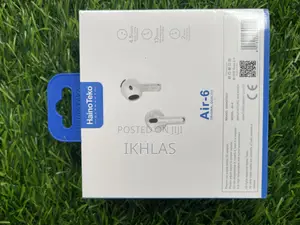 Hainoteko Air-6bluetooth Earphone With in-Built Speaker, Touch Control