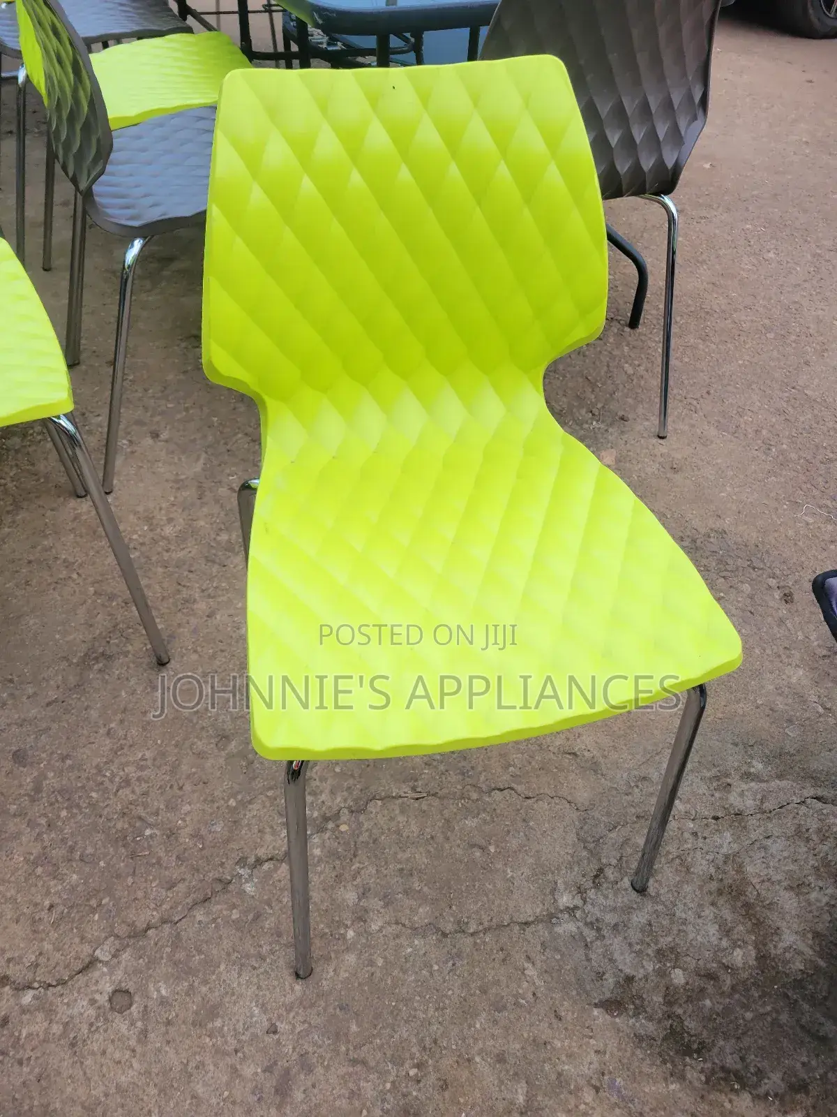 London Used Stainless Steel Leg Chair With Heavy