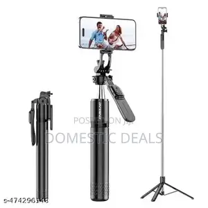 P.180 Foldable Selfie Stick Tripod 180cm Length