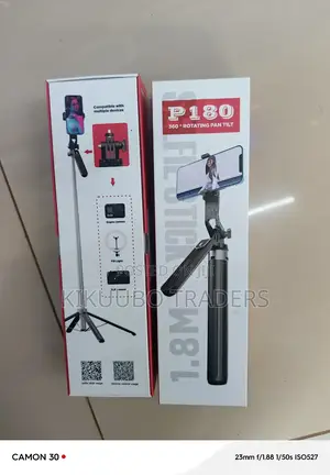 180cm Length P180 Selfie Stick Tripod With Remote