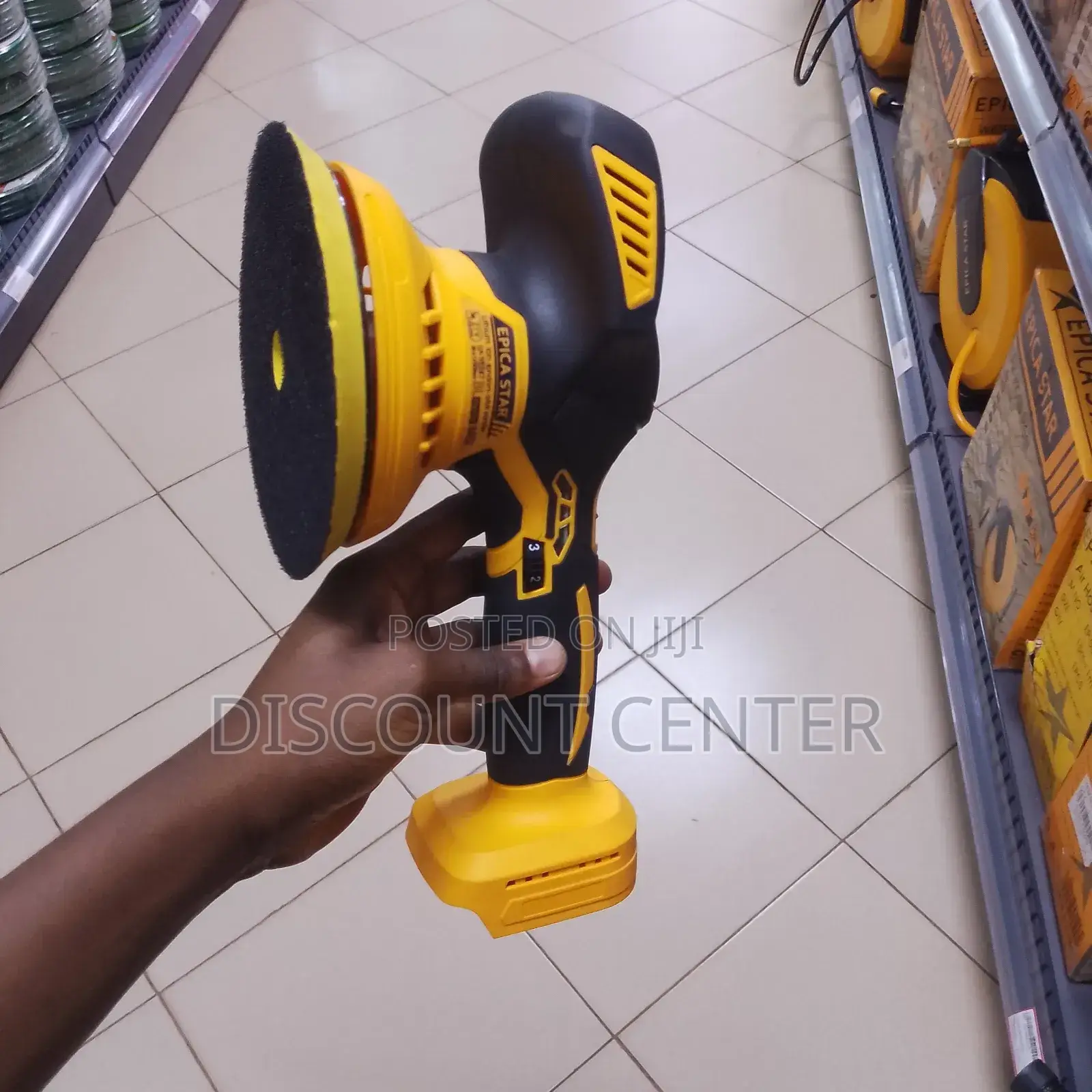 Cordless Orbit Sander 2bateries