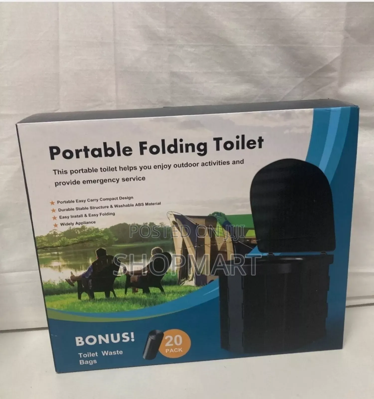 Portable Foldable Camping Toilet