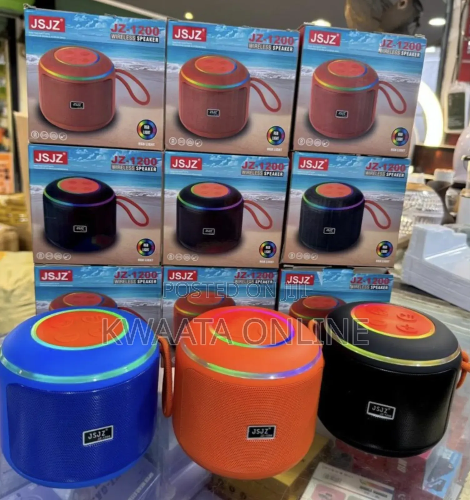 Portable Speaker, Wireless, Loud Volume, Clear Hd Stereo Sound