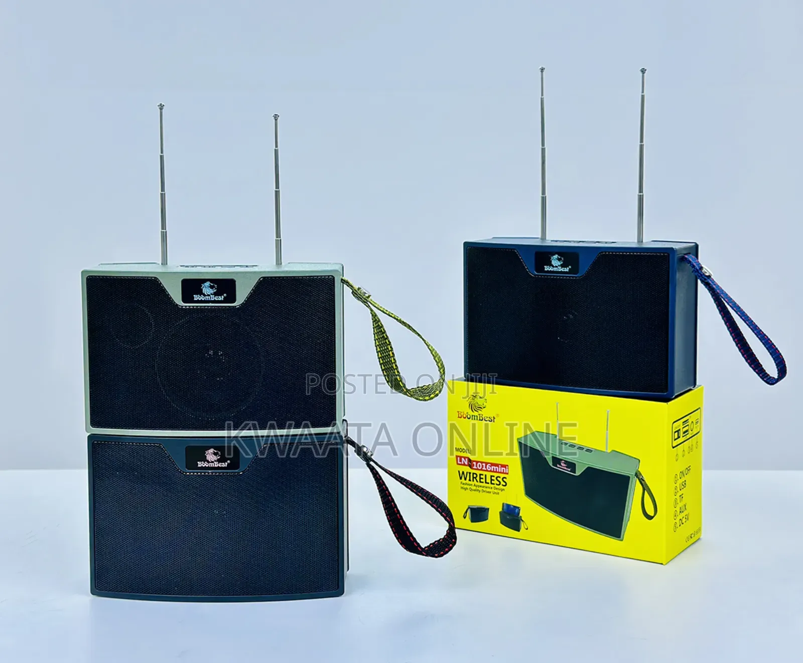 Boombest Ln-1026 Mini Bt Wireless Bluetooth Speaker Radio