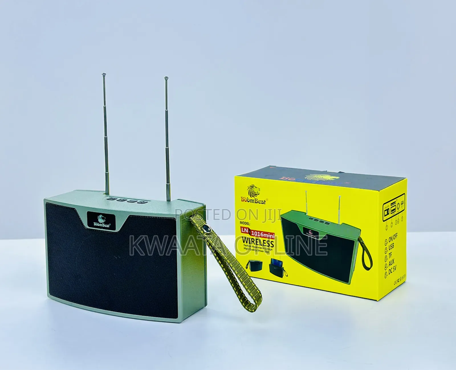 Boombest Ln-1026 Mini Bt Wireless Bluetooth Speaker Radio
