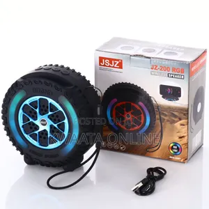 Jz-200 Portable Stereo Subwoofer Wireless Bt Speaker Fm Radio Speaker