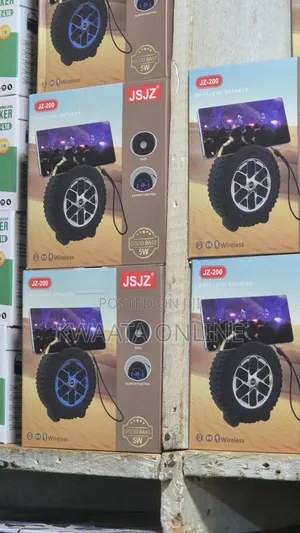 Jz-200 Portable Stereo Subwoofer Wireless Bt Speaker Fm Radio Speaker