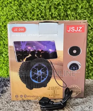 Jz-200 Portable Stereo Subwoofer Wireless Bt Speaker Fm Radio Speaker