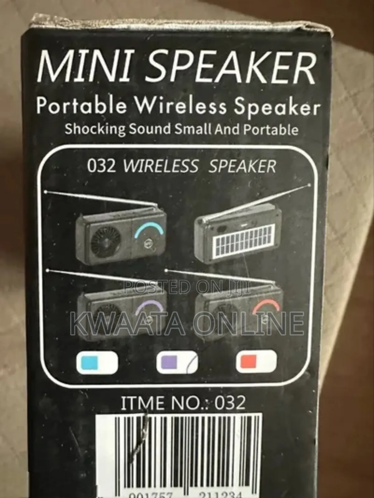 McE-02 Mini Portable Wireless Speaker Radio System