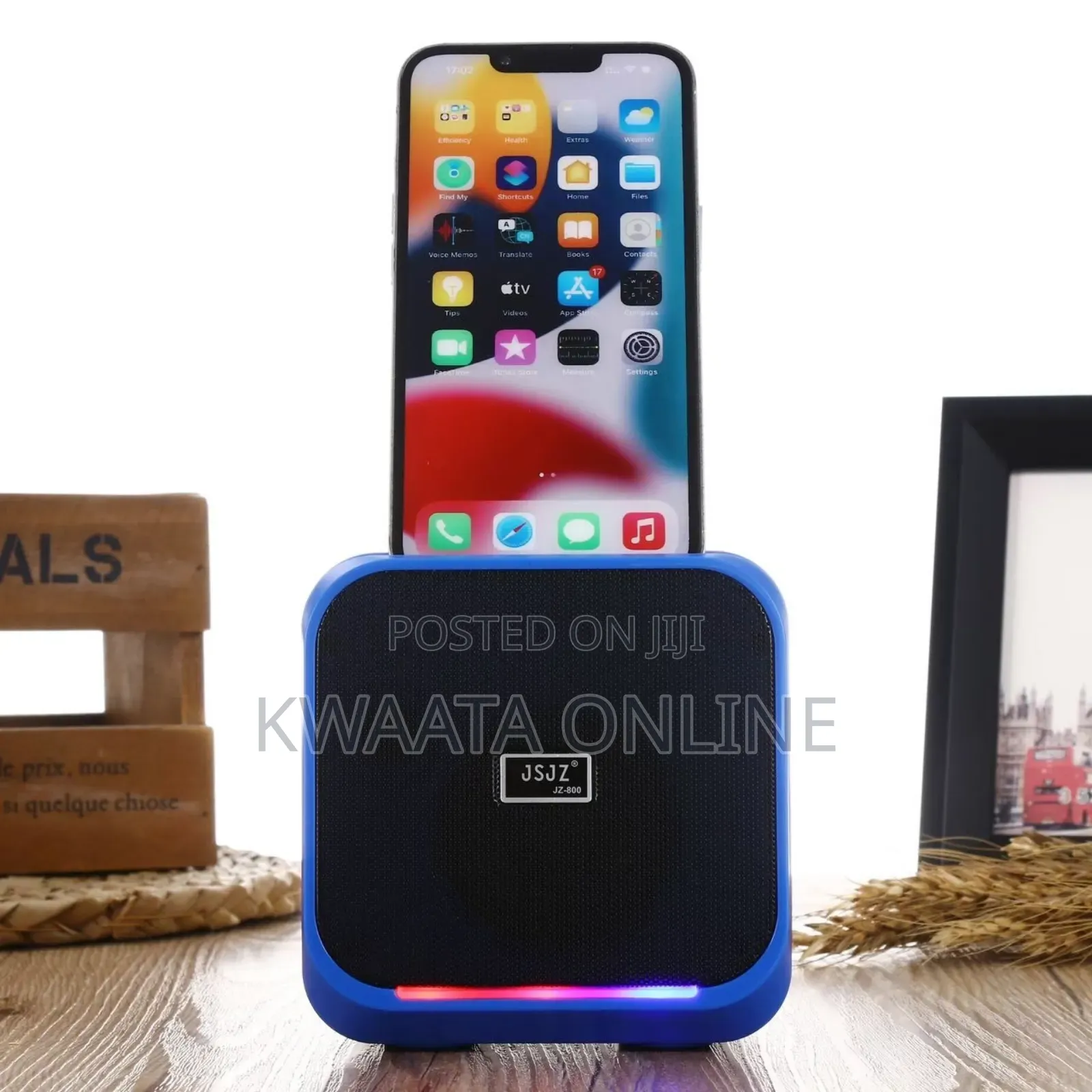 Jz-800 Portable Audio Player Fm Radio Mini Bluetooth Wireless Speaker