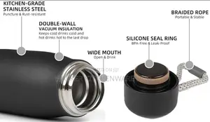 10hr Hot 30hr Cold 550ml Thermo Vacuum Bottle Flask