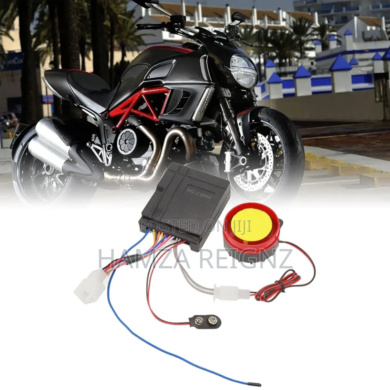 Motorcycle Anti-Theft Alarm System,