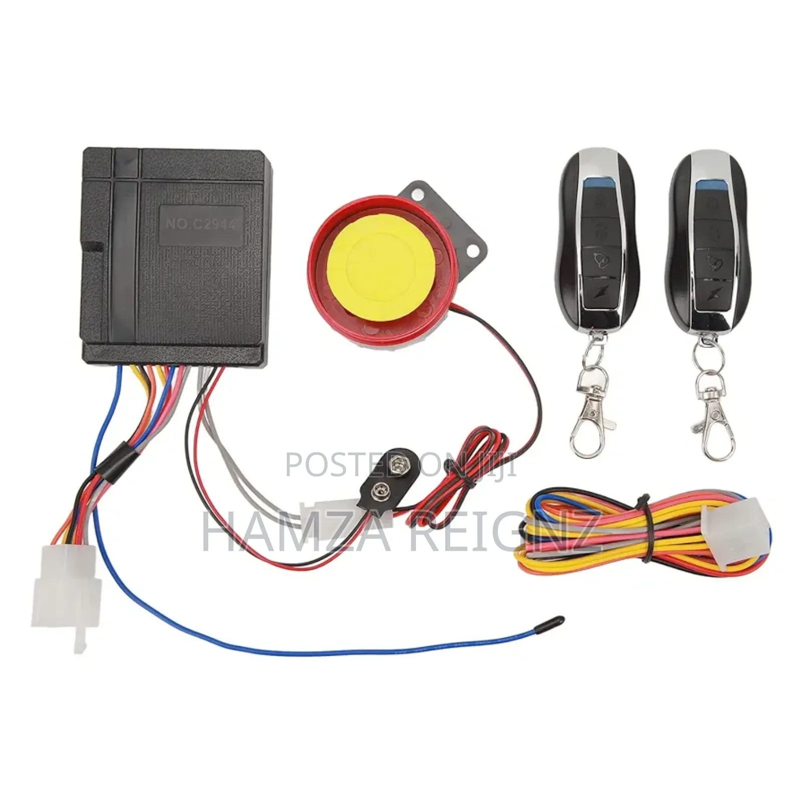 Motorcycle Anti-Theft Alarm System,
