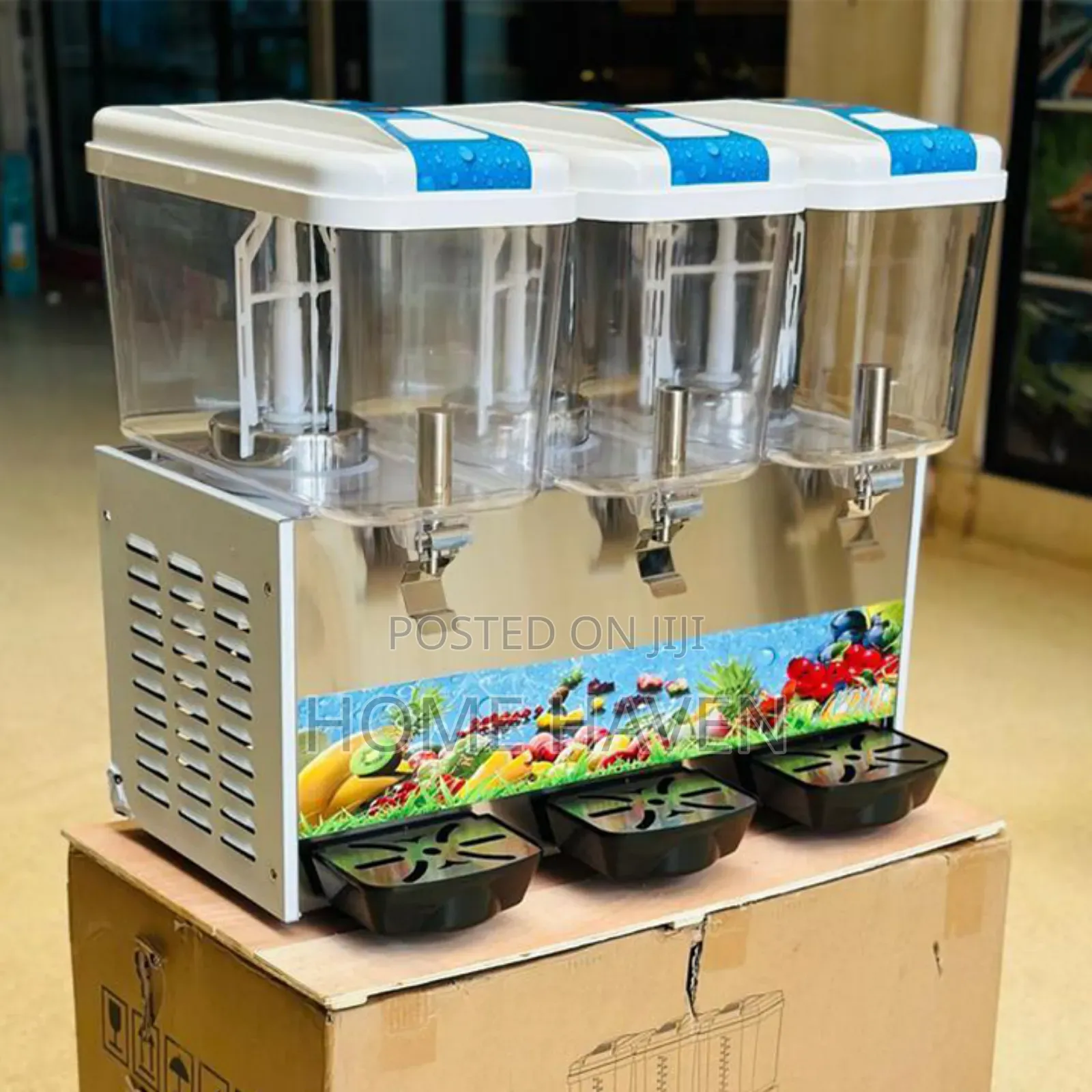 Triple Tanks Commercial Juice Dispenser