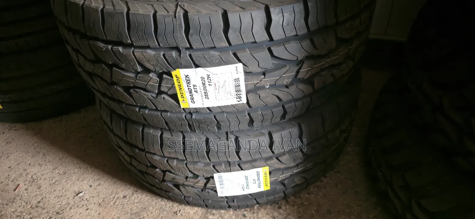 285/50r20 At5 Dunlop Grandrek Brand New Tyres