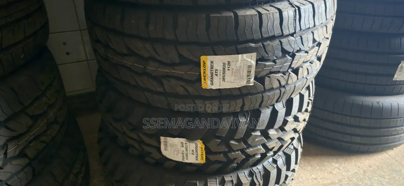 285/50r20 At5 Dunlop Grandrek Brand New Tyres