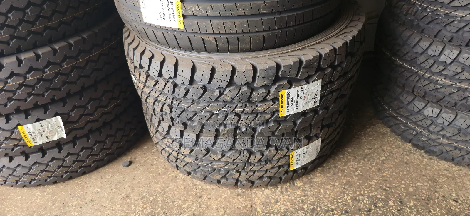 285/70r17 At3g Dunlop Grandtrek Brand New Tyres