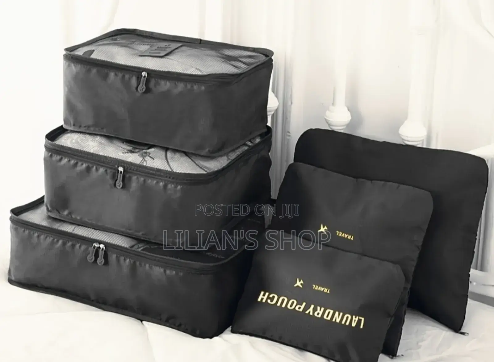 Threaded Pear Travel Organizer Bags