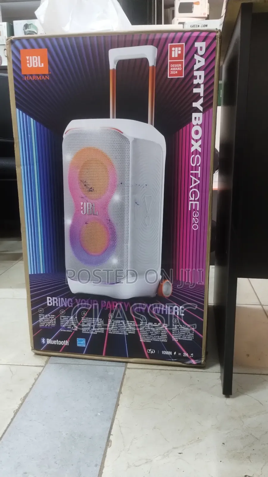 JBL Partybox Stage 320 (White)
