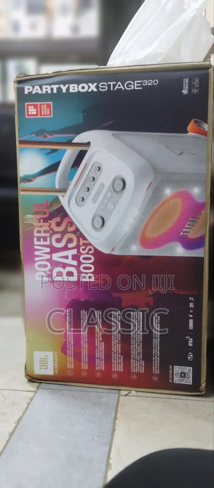 JBL Partybox Stage 320 (White)