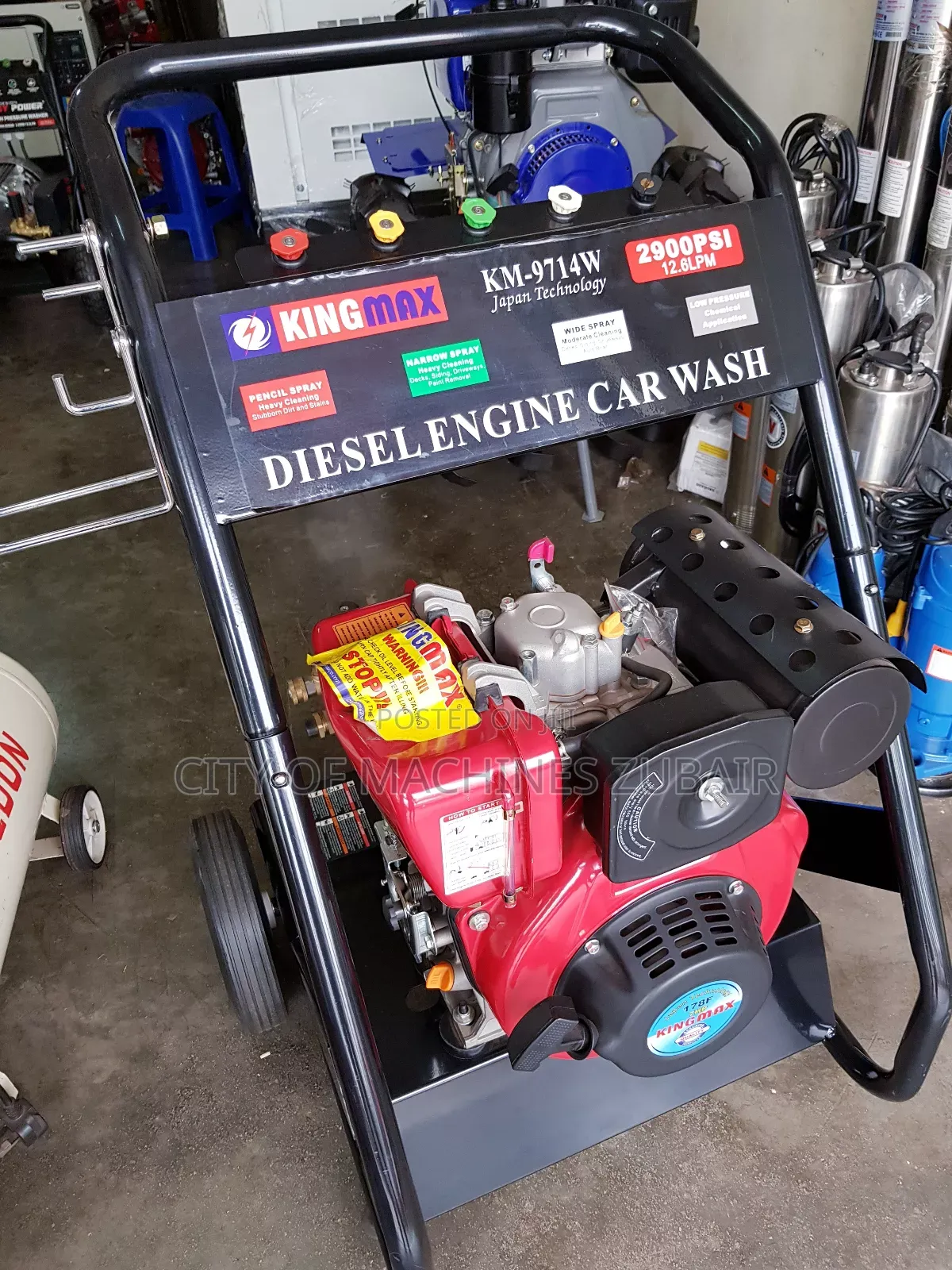 High Pressure Diesel Car Washer