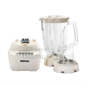 Geepas Blender – Gsb5362 2 in 1 1.5l 400w Blender