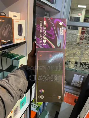 Porodo Gaming RGB Mouse Pad With 15w Wireless Charger