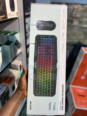 Green Lion Gk-400 RGB Gaming Keyboard and Mouse Set