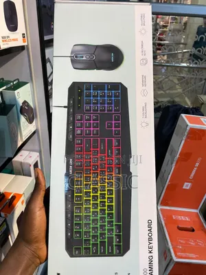 Green Lion Gk-400 RGB Gaming Keyboard and Mouse Set