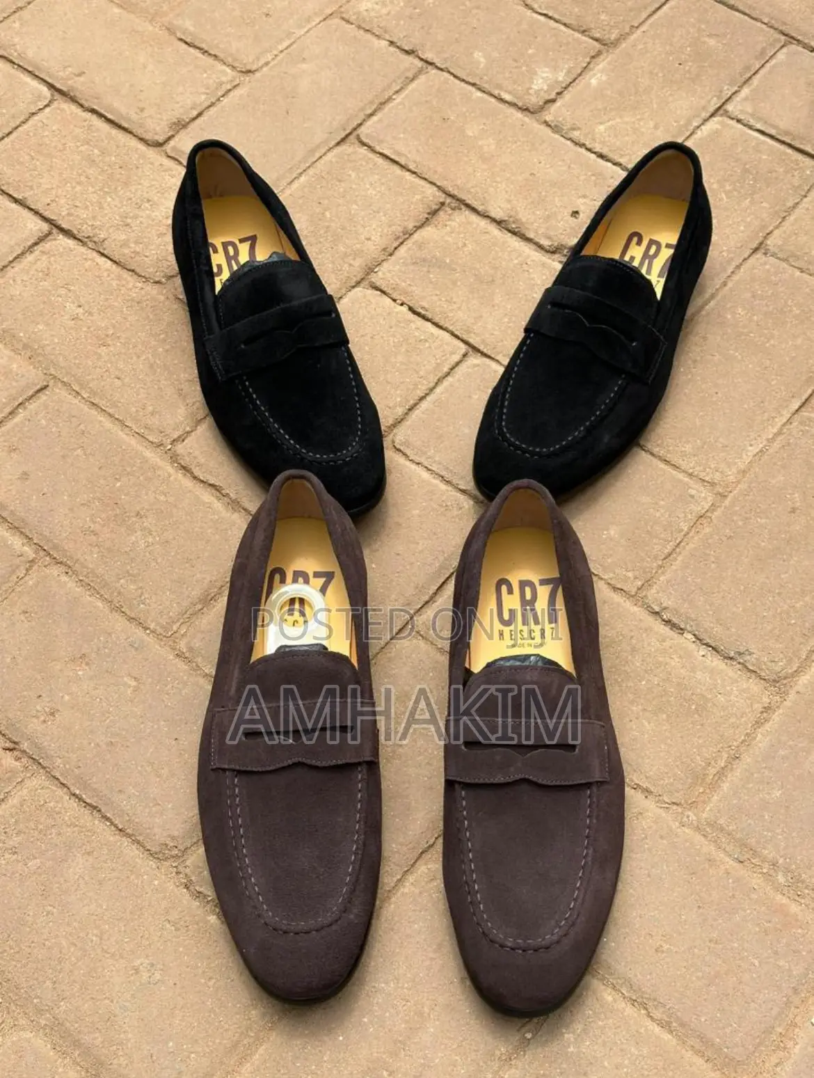 New Classic Hes Cr7 Suede Loafers in Stock
