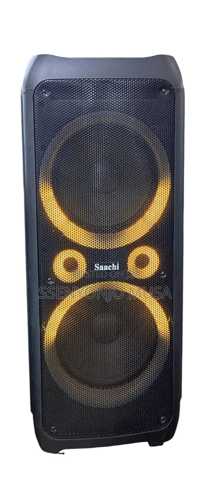 Saachi Nl-Sp-6336 12" Dual Professional Bluetooth Speaker