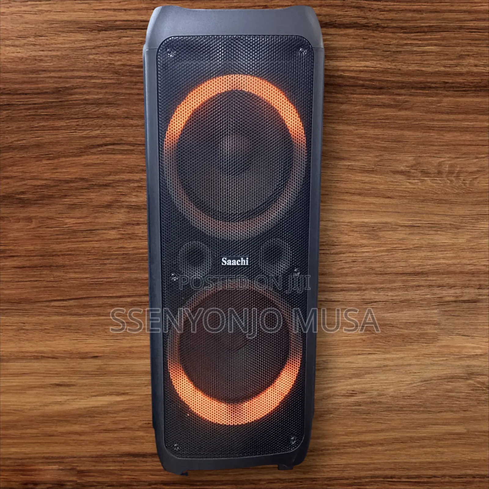 Saachi Nl-Sp-6336 12" Dual Professional Bluetooth Speaker