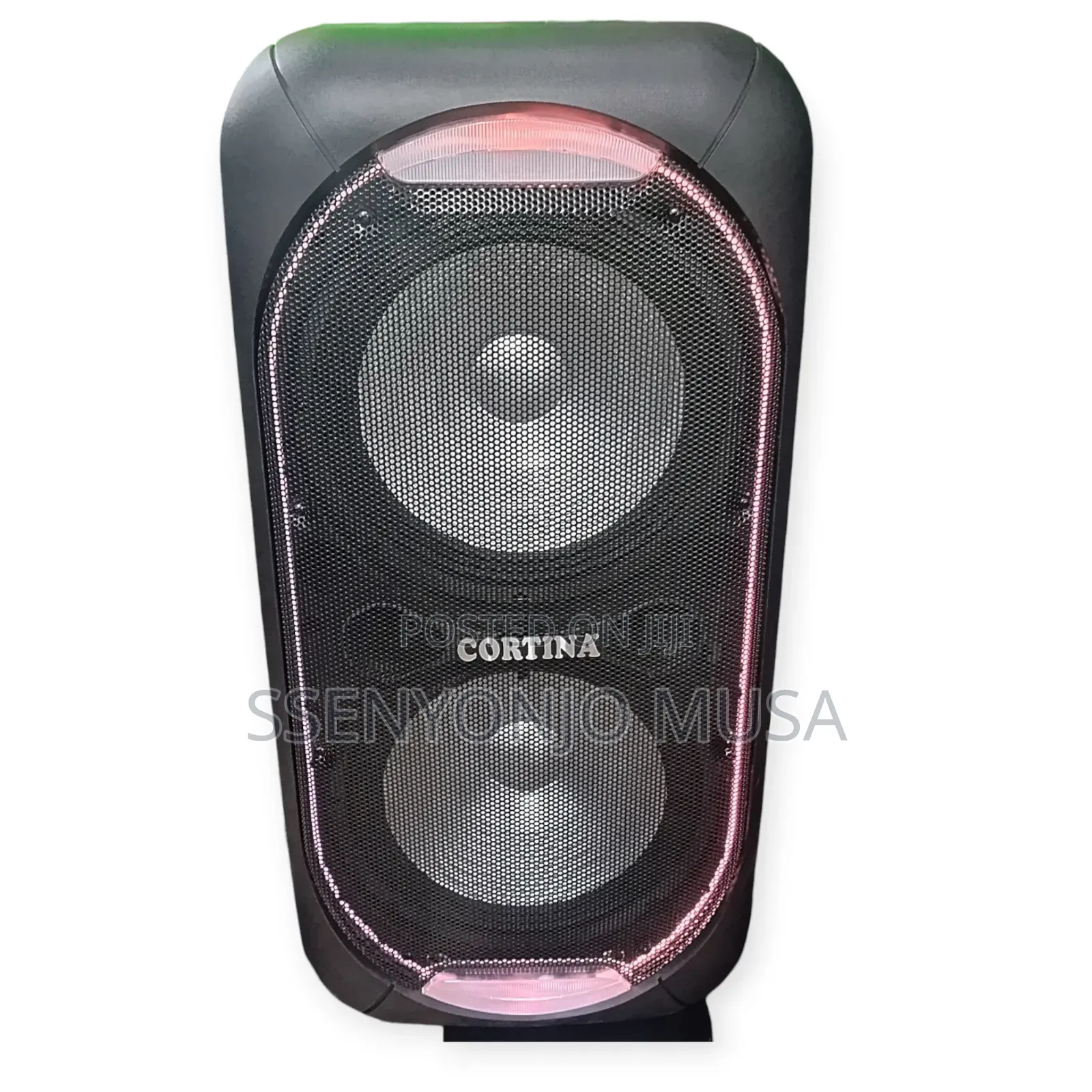 Cortina R CRX-007 12" Portable Pa Speaker With Microphones