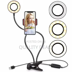 Clip on Selfie Light With Phone Holder