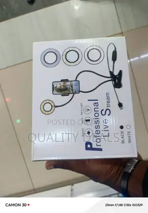 Clip on Selfie Light With Phone Holder