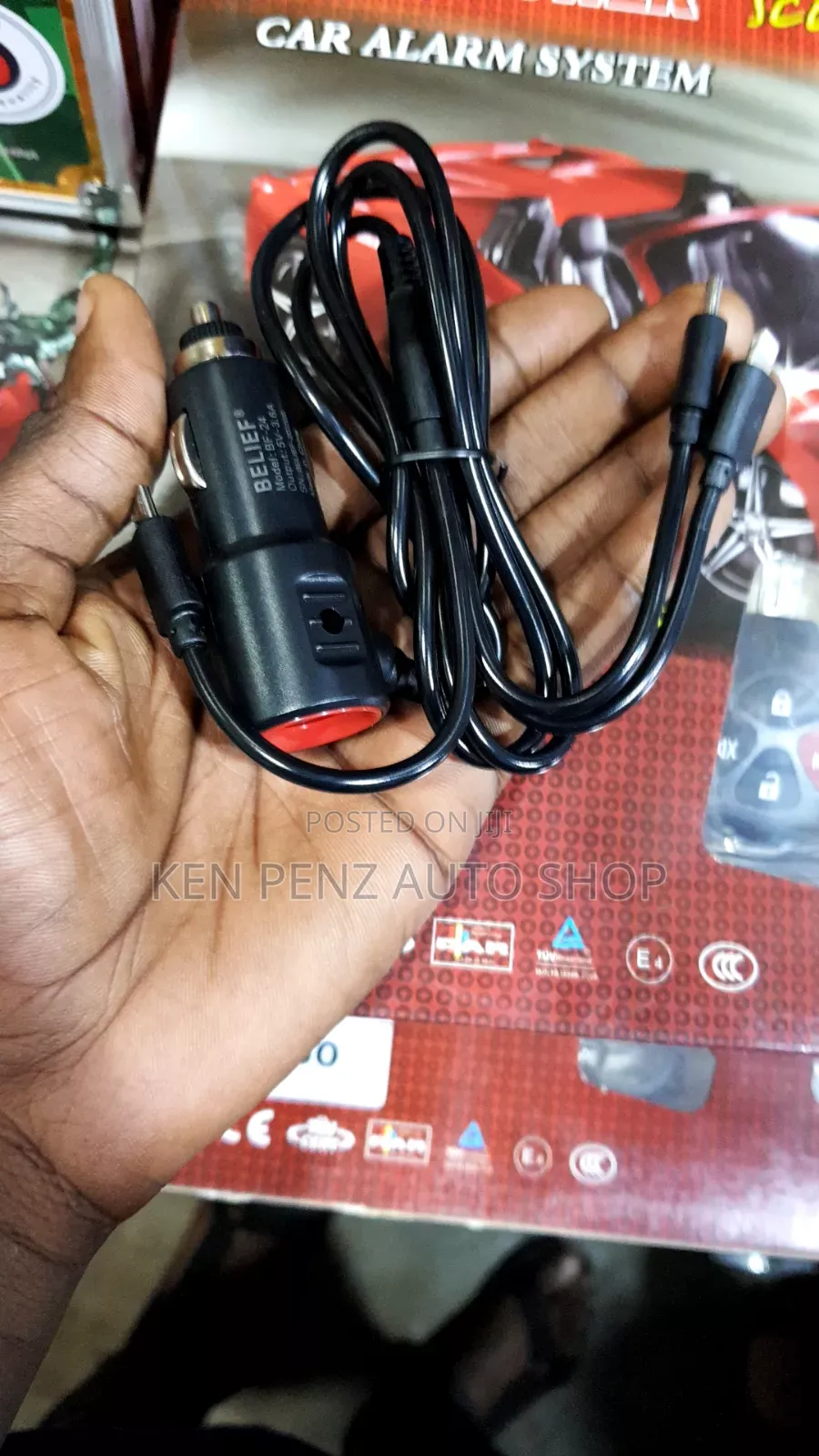Car Phone and Laptop First Chargers