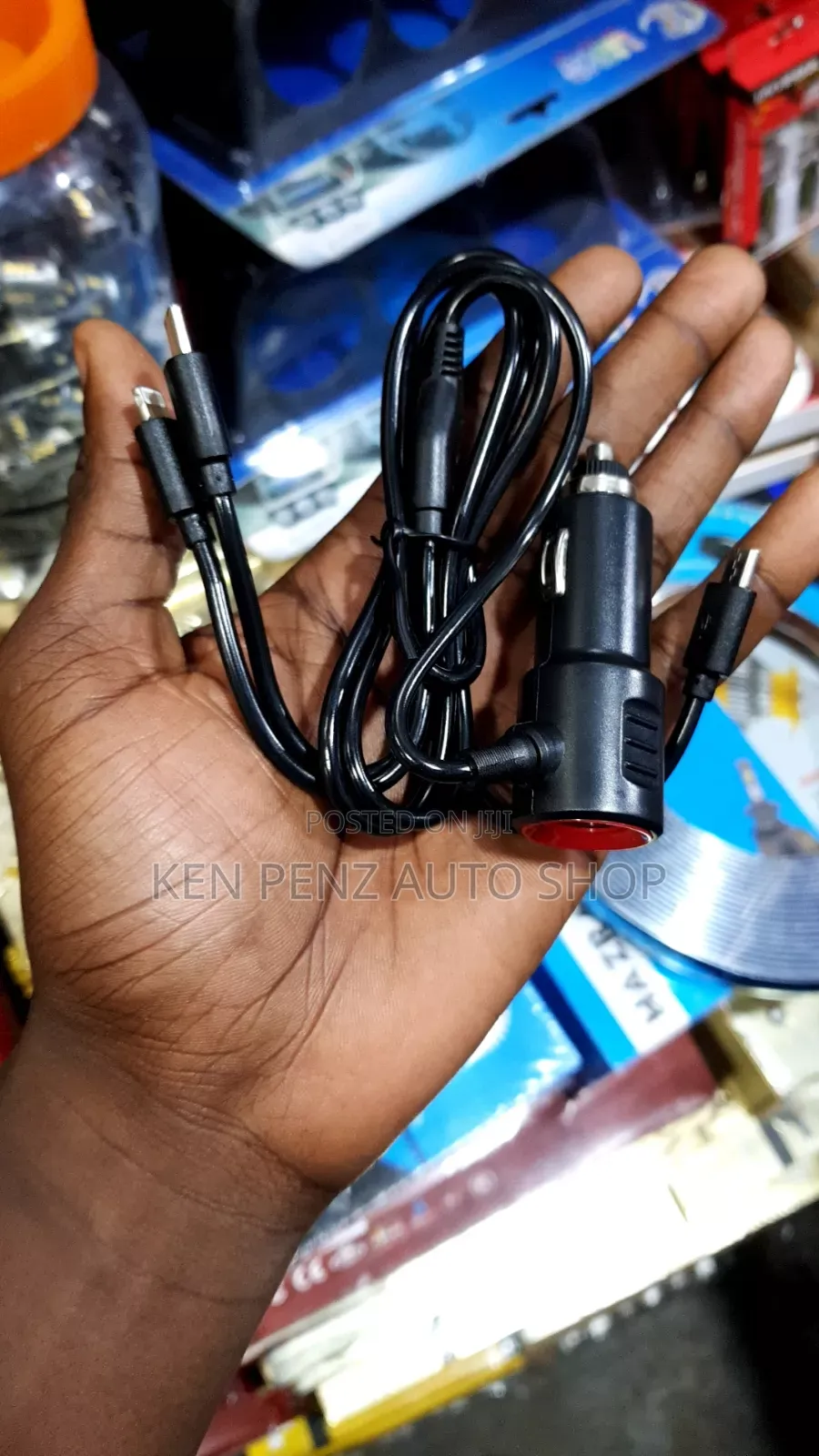 Car Phone and Laptop First Chargers