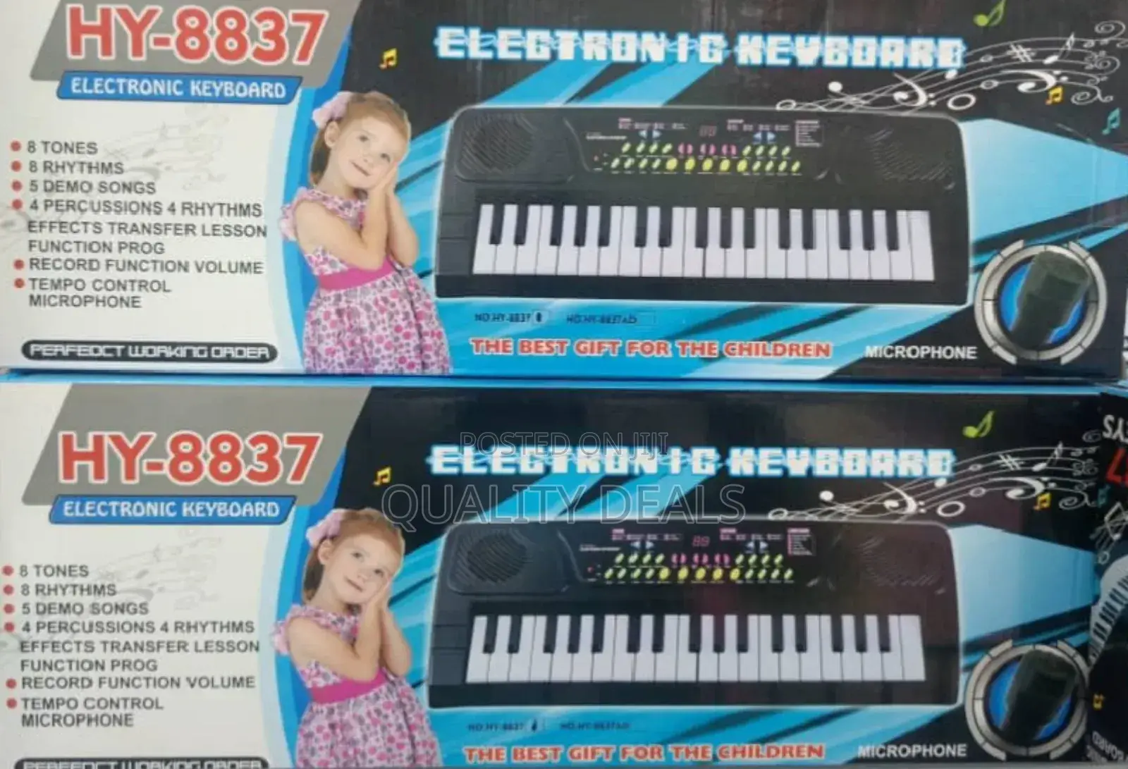 37 Key Kids Electronic Music Keyboard