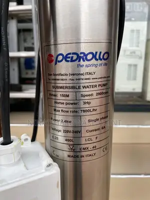 Water Pump 150m Pedrollo Italy