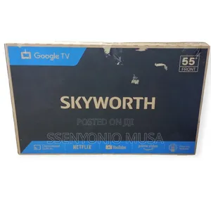 Skyworth 55" Uhd Android Smart Tv - Dolby Audio DTS Trusurround