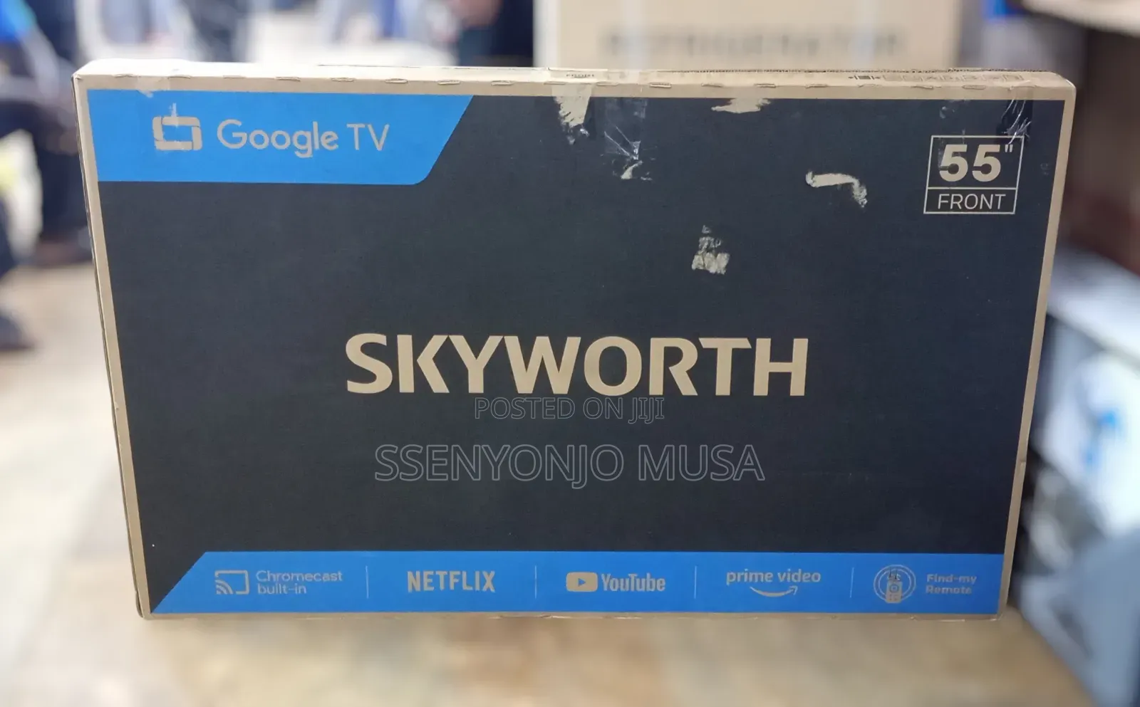 Skyworth 55" Uhd Android Smart Tv - Dolby Audio DTS Trusurround