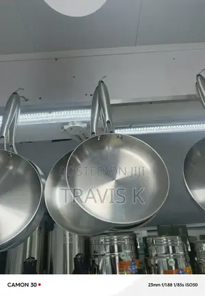 22cm Stainless Steel Frying Pan