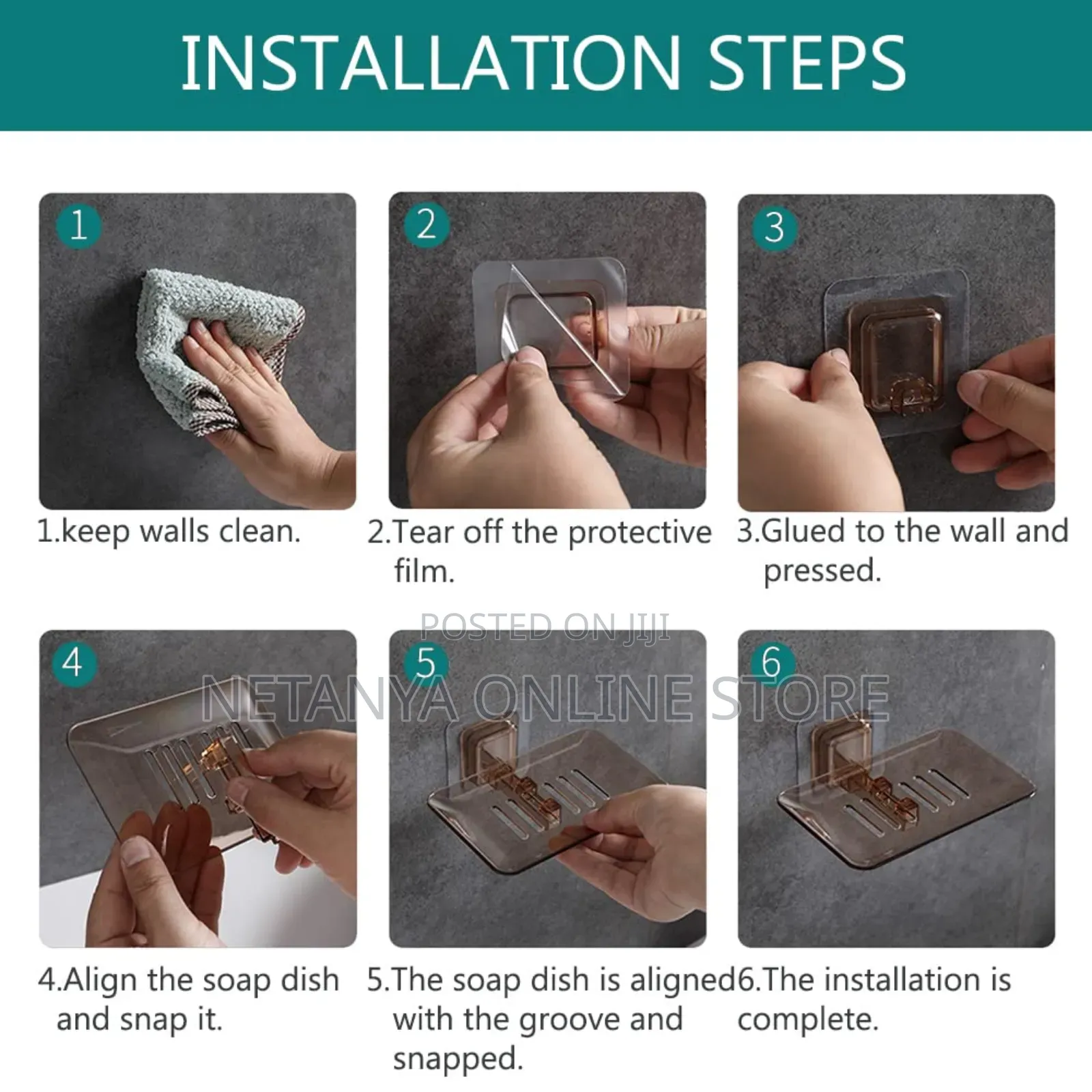 2pcs Soap Dish Holder
