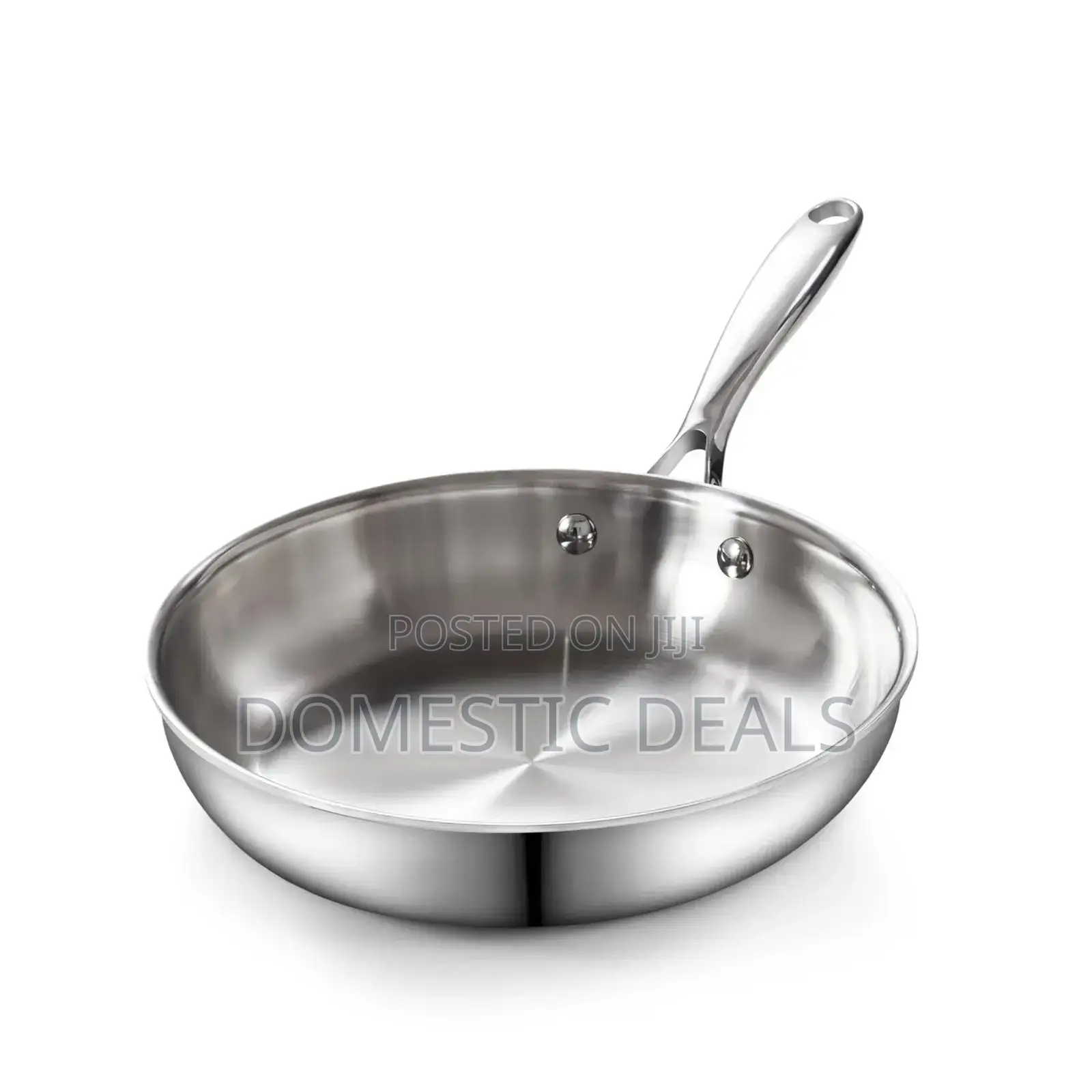 26cm Stainless Steel Frying Pan
