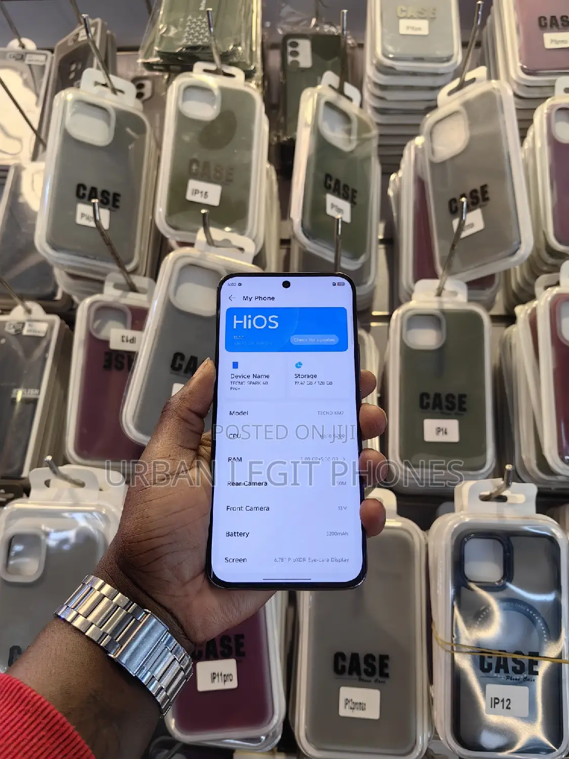 Tecno Spark 40 Pro+ 256 GB Silver
