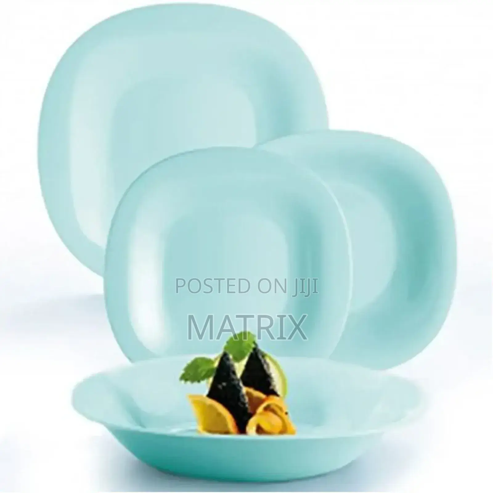 Luminarc 18 Piece Luminarc Plates, Side Plates and Bowls Dinner Set