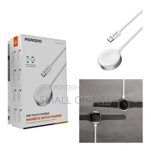 Porodo Universal One Touch Magnetic Watch Charger