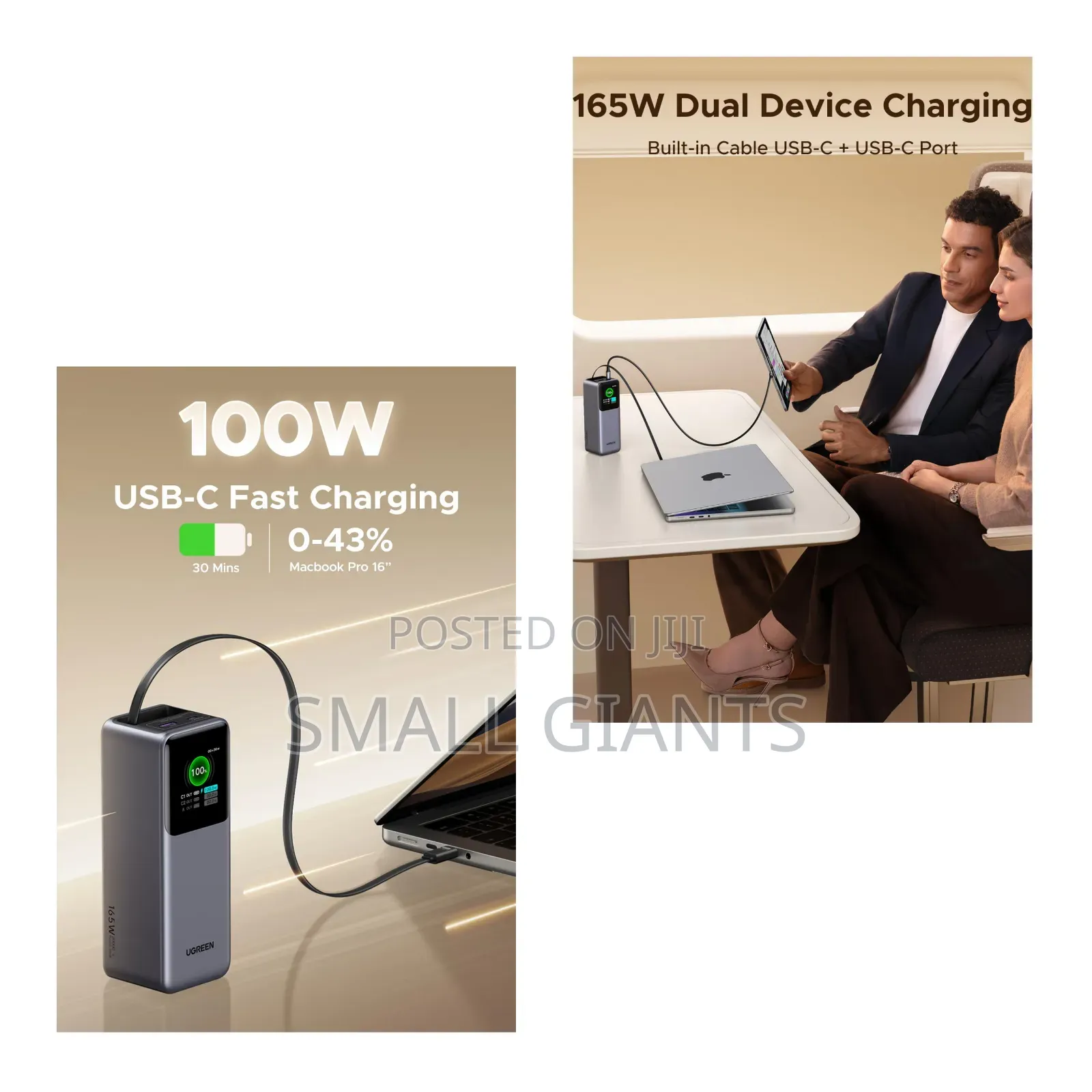 Ugreen Nexode 20000mah 130w Fast Charging Power Bank