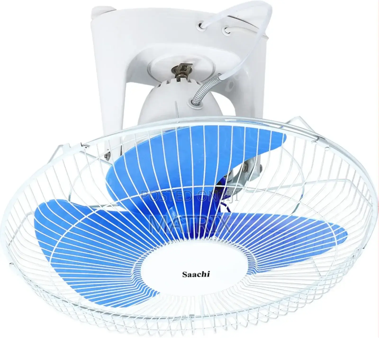 Saachi 16 Inch Orbit Ceiling Fan With 3 Speed Controls Low Noise